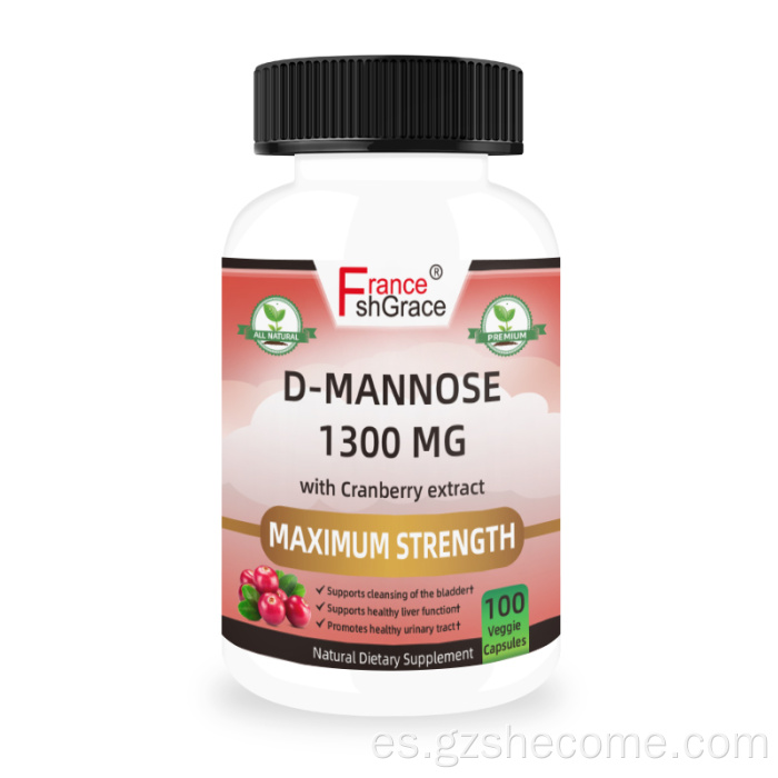 Extracto de arándano Cápsulas de Mannose del tracto urinario